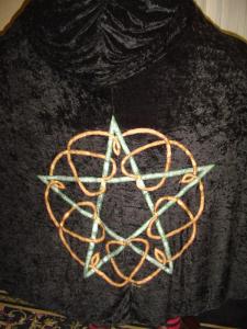 Stars and Hearts Pentacle